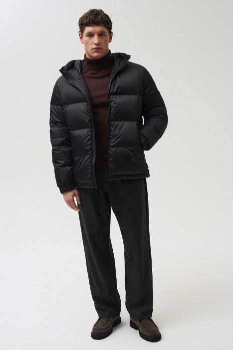 пуховик с капюшоном 796312003 фотография