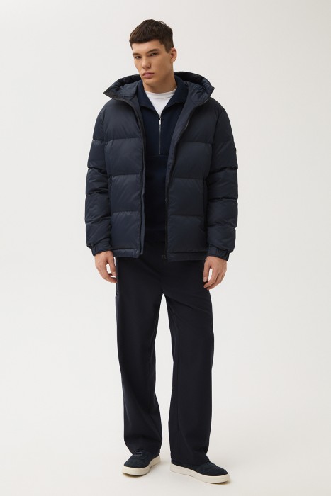 пуховик с капюшоном 796309003 фотография