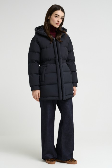 пуховик с капюшоном 727752003 фотография