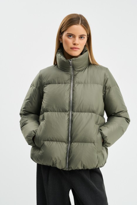 пуховик стеганый 772127003 фотография