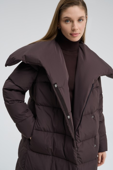 пуховое пальто 719134003 фотография