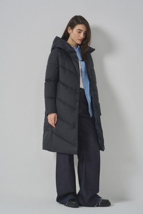 пуховое пальто 719126003 фотография