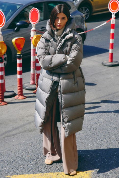 пуховое пальто 727741003 фотография