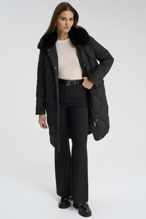 пуховое пальто 722278003 фотография