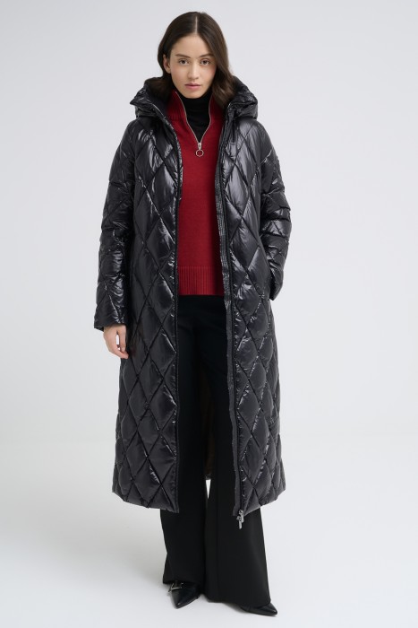 пуховое пальто 719136003 фотография