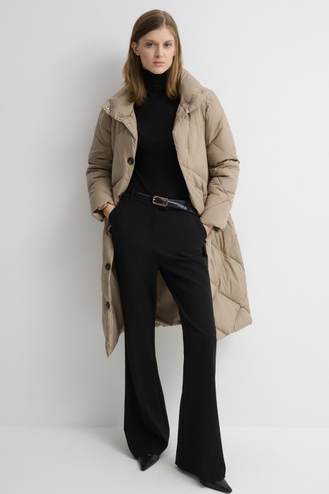 пуховое пальто 724480003 фотография