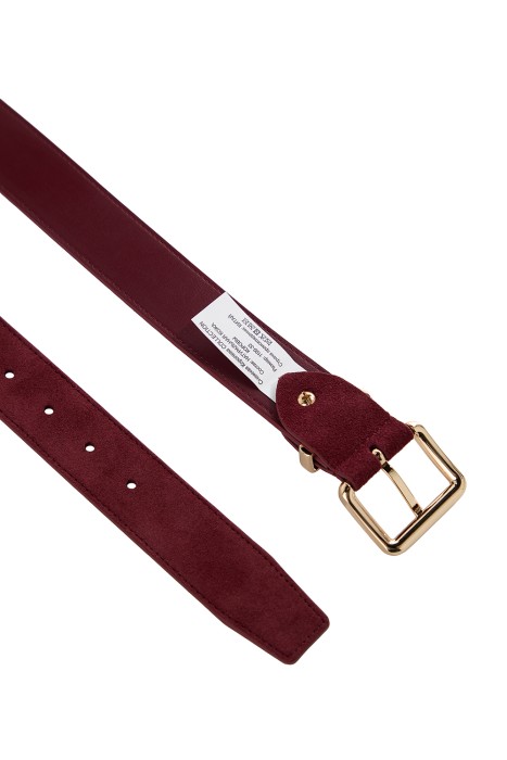 ремень из натуральной кожи от бренда снежная королева вид слева