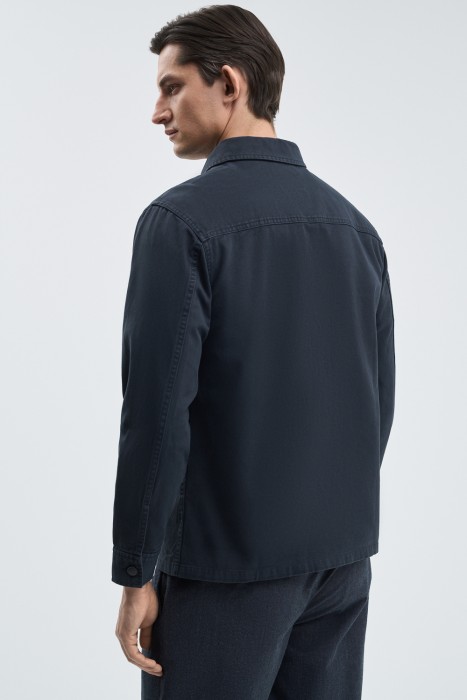 рубашка из хлопка из россии вид сбоку