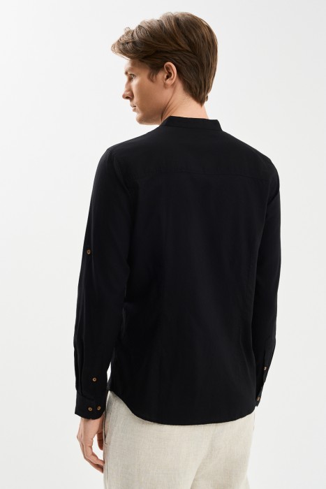 рубашка из хлопка по цене 1440 руб вид справа