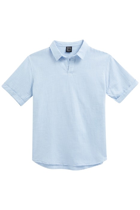 рубашка из хлопка из россии вид сбоку