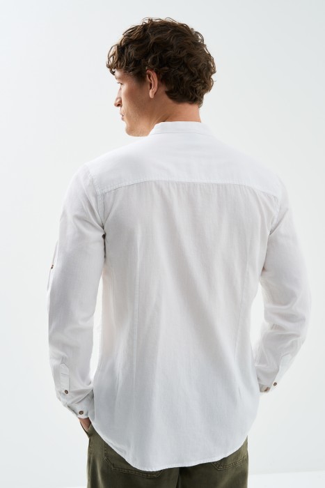 рубашка из хлопка по цене 1440 руб вид справа