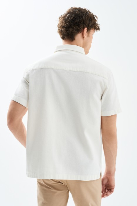 рубашка из хлопка по цене 1860 руб вид справа