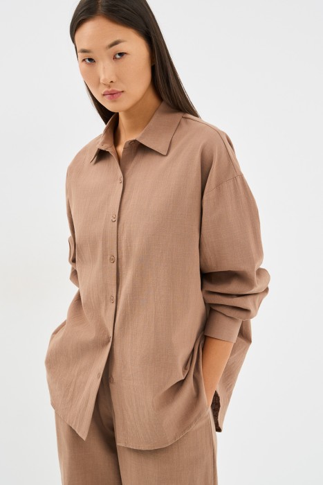 рубашка из хлопка 760915003 фотография