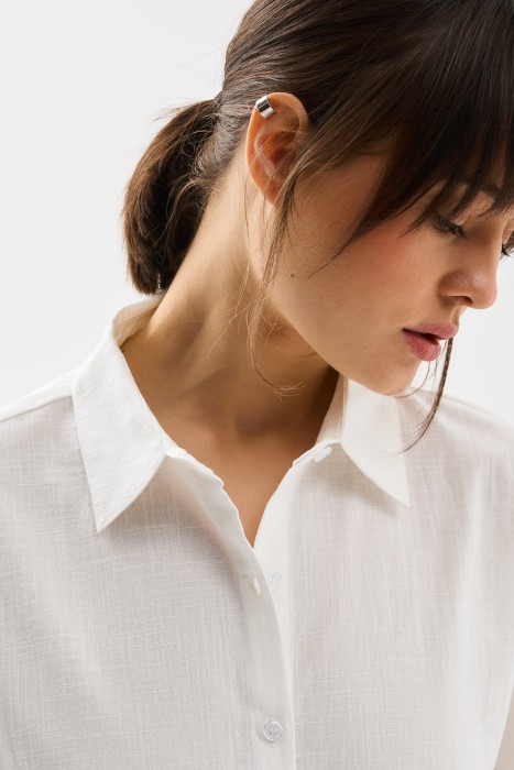 рубашка из хлопка из россии вид сбоку