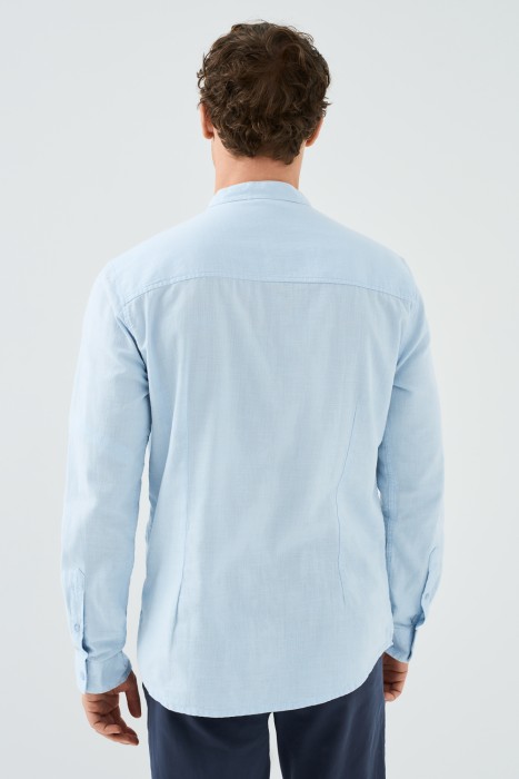 рубашка из хлопка по цене 1540 руб вид справа