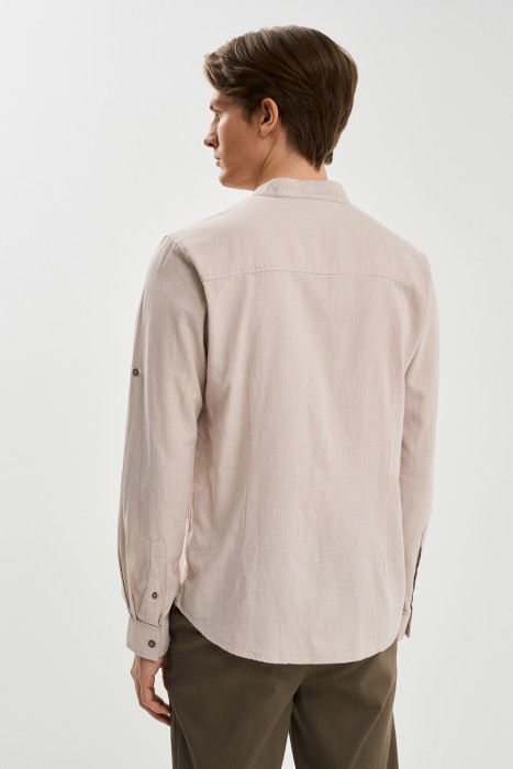 рубашка из хлопка по цене 1290 руб вид справа