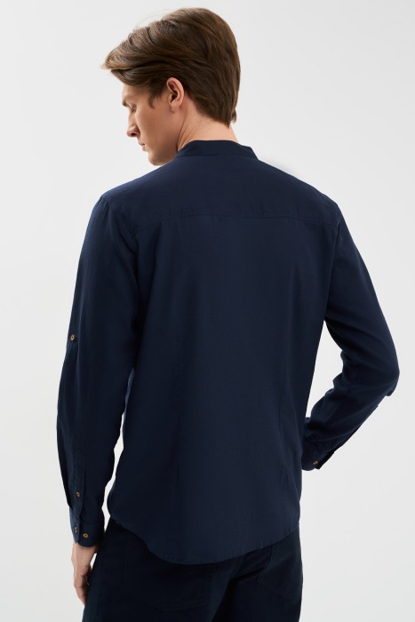 рубашка из хлопка по цене 1440 руб вид справа