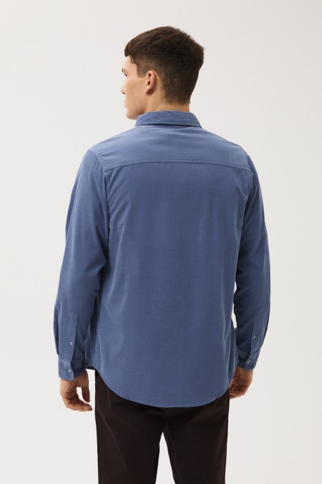 рубашка из хлопка по цене 1890 руб вид справа