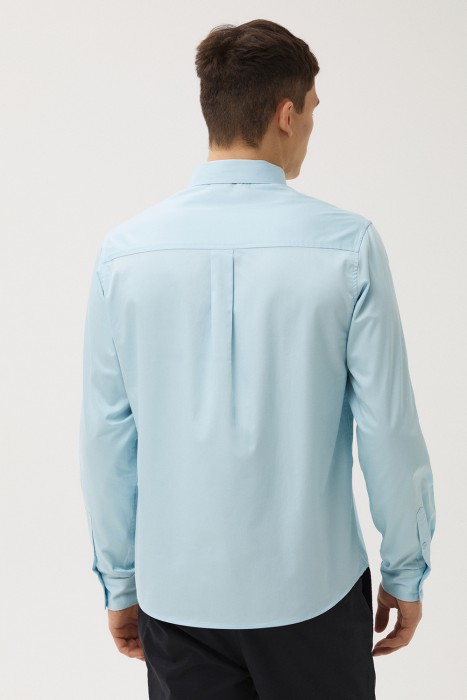 рубашка из хлопка по цене 1890 руб вид справа