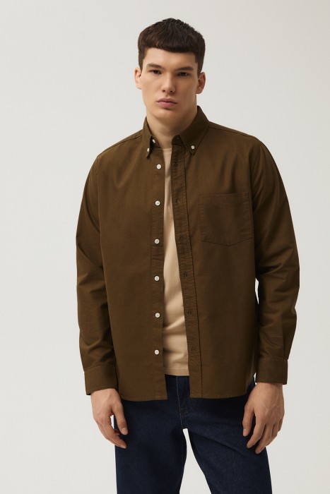 рубашка из хлопка 798291003 фотография