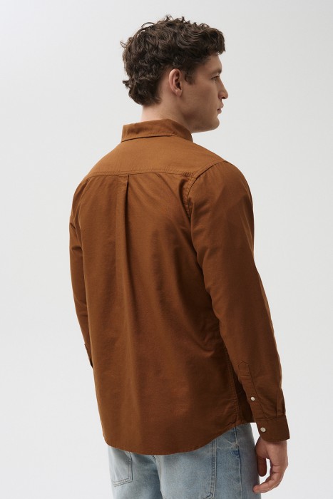 рубашка из хлопка по цене 1890 руб вид справа