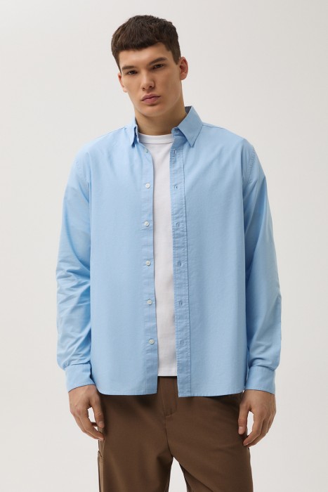 рубашка из хлопка 798298003 фотография