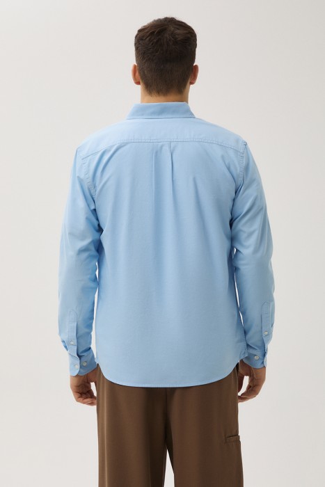 рубашка из хлопка по цене 1890 руб вид справа