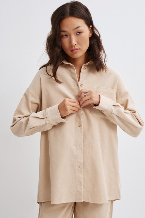 рубашка из хлопка 803247003 фотография