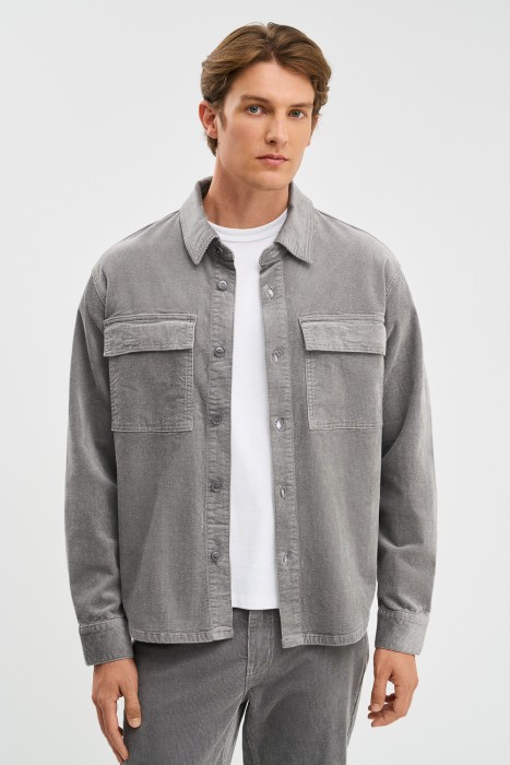 рубашка из вельвета 784071003 фотография