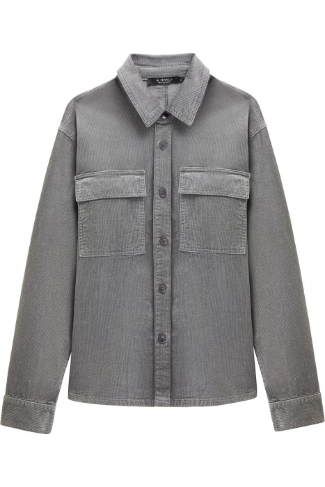 рубашка из вельвета по цене 1760 руб вид справа