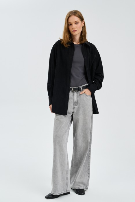 рубашка из вельвета 790012003 фотография