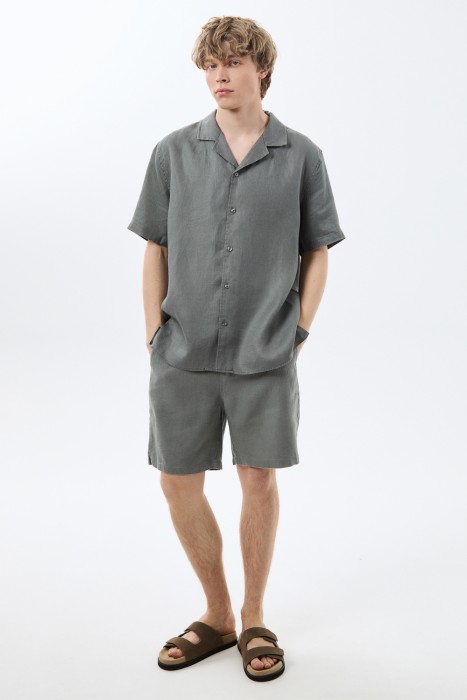 рубашка изо льна 804979003 фотография