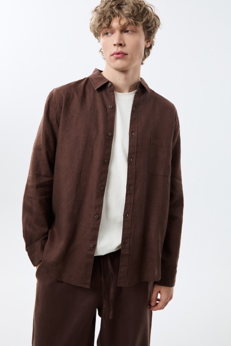 рубашка изо льна 804981003 фотография