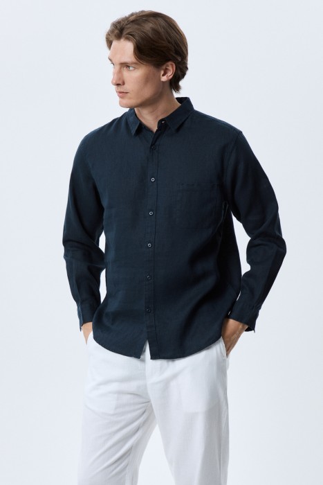 рубашка изо льна 804976003 фотография