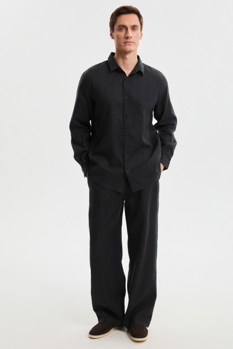 рубашка изо льна 804992003 фотография