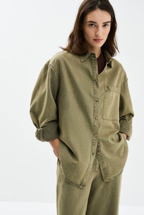 рубашка оверсайз 754691003 фотография