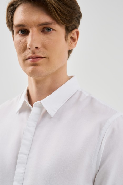 рубашка с короткими рукавами от бренда снежная королева вид слева