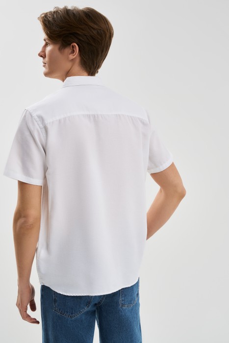 рубашка с короткими рукавами по цене 1600 руб вид справа