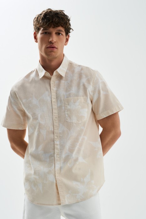 рубашка с короткими рукавами от бренда снежная королева вид слева