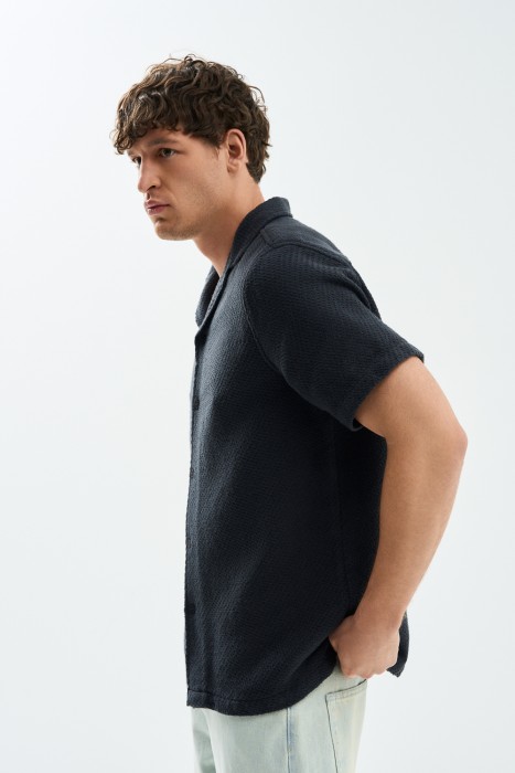 рубашка с короткими рукавами от бренда снежная королева вид слева