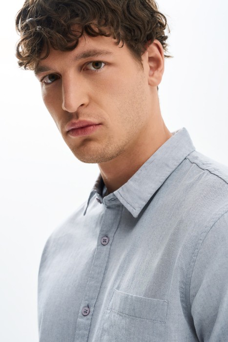 рубашка с короткими рукавами от бренда снежная королева вид слева