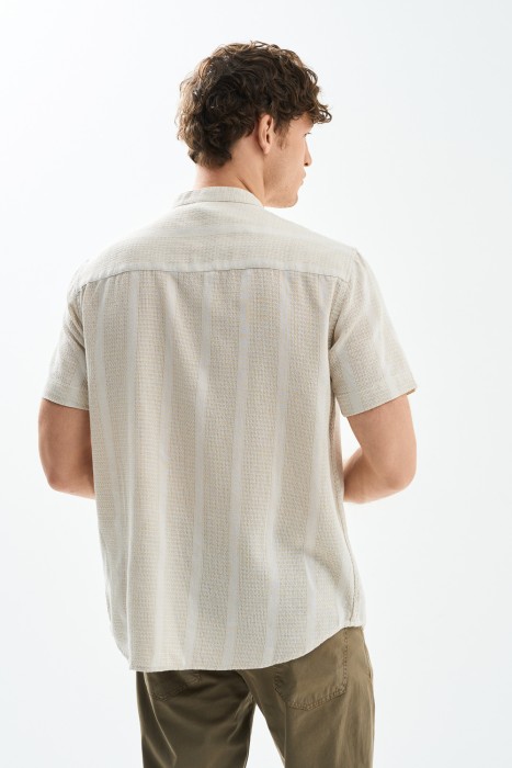 рубашка с короткими рукавами по цене 1130 руб вид справа