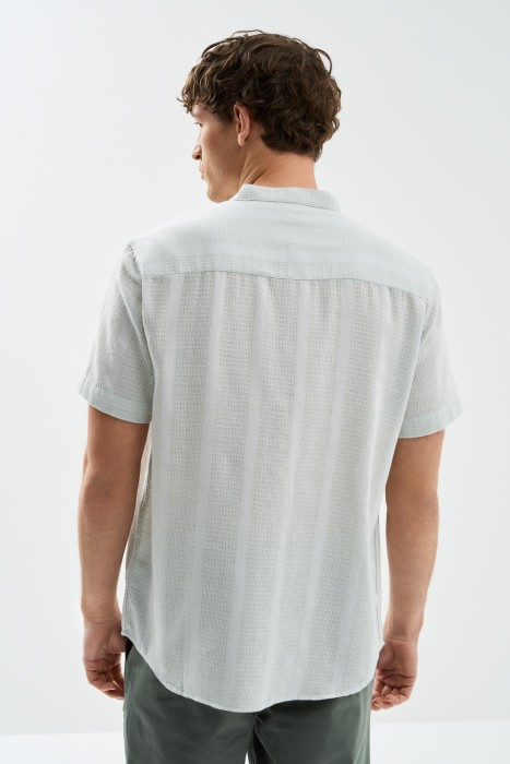 рубашка с короткими рукавами по цене 1130 руб вид справа