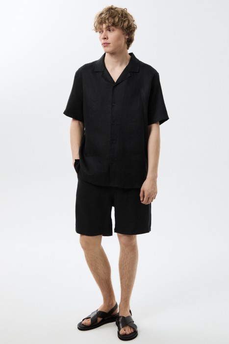 рубашка с короткими рукавами от бренда снежная королева вид слева