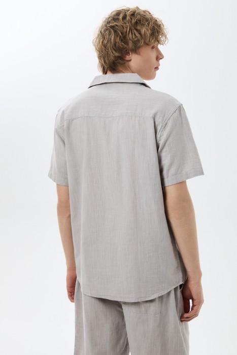 рубашка с короткими рукавами по цене 2320 руб вид справа