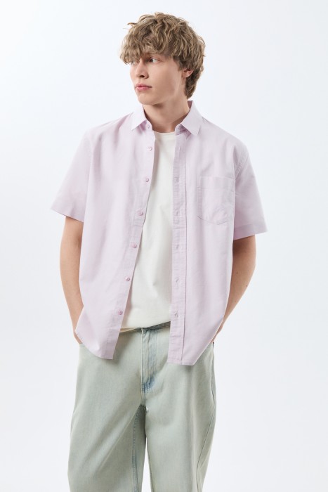 рубашка с короткими рукавами от бренда снежная королева вид слева