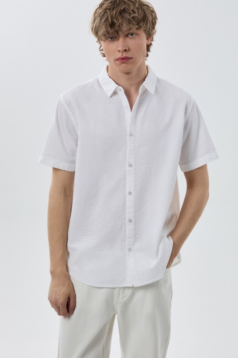 рубашка с короткими рукавами от бренда снежная королева вид слева