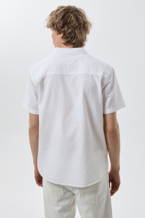 рубашка с короткими рукавами по цене 2320 руб вид справа