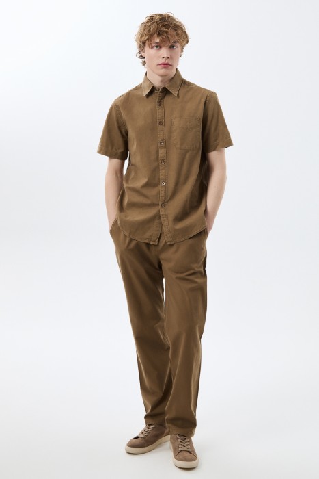 рубашка с короткими рукавами от бренда снежная королева вид слева