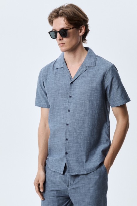 рубашка с короткими рукавами от бренда снежная королева вид слева